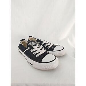 Chuck Taylor All Star‎ Shoreline Slip-On Sneaker Black White Size 7